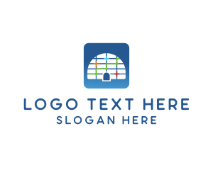 Snow - Arctic Snow Igloo logo design