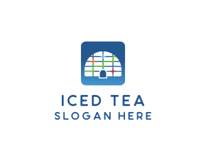 Arctic Snow Igloo logo design