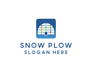 Arctic Snow Igloo logo design