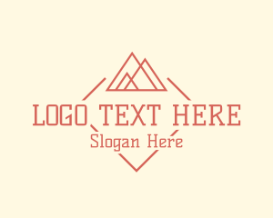 Hipster - Hipster Mountain Camping logo design