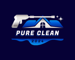 Sanitize - Power Wash Sanitation logo design