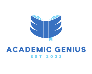 Professor - Book Wings Education logo design