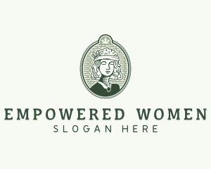 Antique Women Fashion logo design