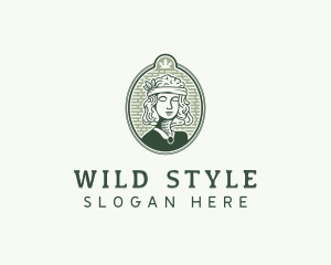 Antique Women Fashion logo design