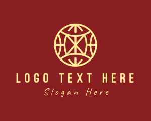 World - Modern Global Business logo design