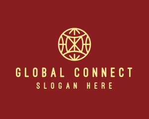 Global Business Marketing logo design