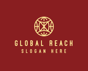 Global Business Marketing logo design