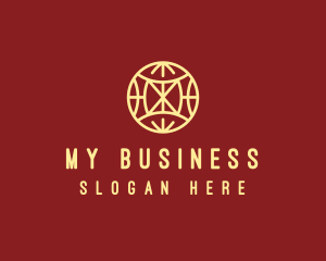 Global Business Marketing logo design