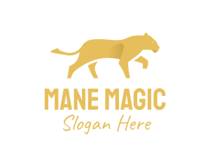 Mane - Lioness Zoo Wildlife logo design