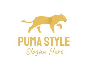 Puma - Lioness Zoo Wildlife logo design