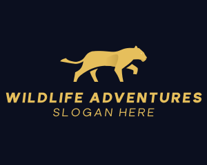 Lioness Zoo Wildlife logo design