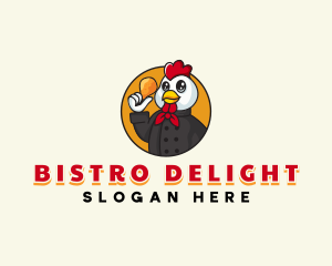 Fried Chicken Restaurant logo design