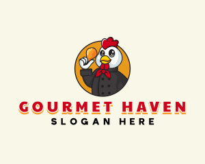 Fried Chicken Restaurant logo design