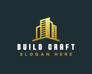 Contractor Building Realty logo design