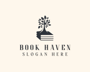 Bookstore - Book Tree Bookstore logo design