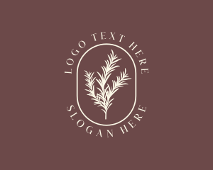 Herb Leaf Plant Logo