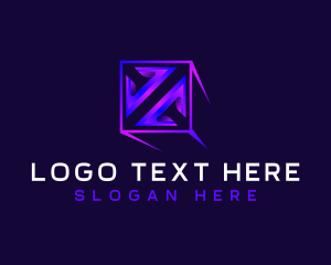 Tech - Technology Software Box logo design