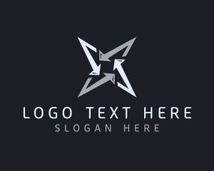 Reload - Silver Business Star logo design