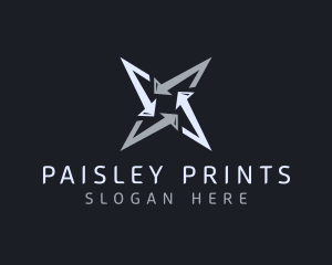 Silver Business Star logo design