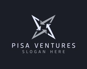 Silver Business Star logo design