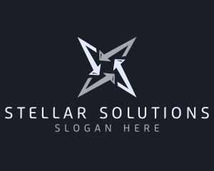 Star - Silver Business Star logo design