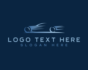 Sedan - Fast Car Drive logo design