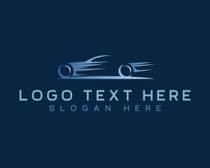 Transport - Fast Car Drive logo design