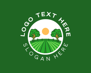 Field - Eco Farm Landscaping logo design