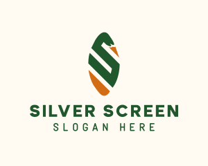 Swan Letter S  Logo