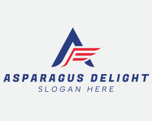 Fast Wing Delivery logo design