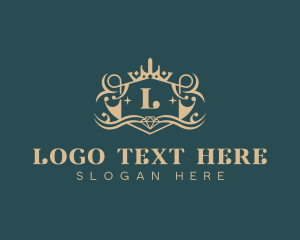 Jewelry - Stylish Jewelry Shield logo design