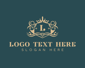 Regal - Stylish Jewelry Shield logo design