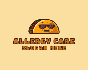 Cool Taco Mexican Sunglasses  logo design