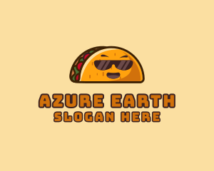 Cool Taco Mexican Sunglasses  logo design