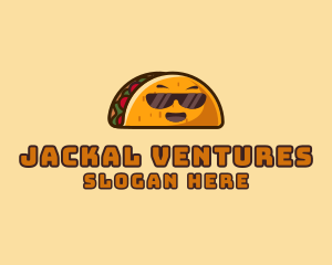 Cool Taco Mexican Sunglasses  logo design