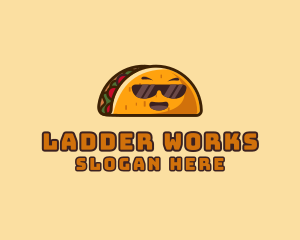 Cool Taco Mexican Sunglasses  logo design