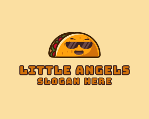 Cool Taco Mexican Sunglasses  logo design