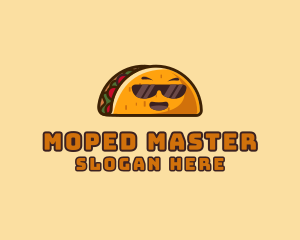 Cool Taco Mexican Sunglasses  logo design