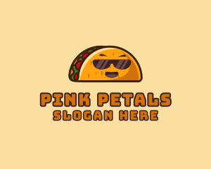 Cool Taco Mexican Sunglasses  logo design