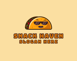 Cool Taco Mexican Sunglasses  logo design