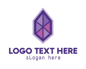 Treasure - Violet Gem Jeweler logo design