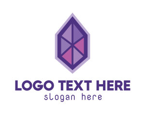 Treasure Hunt - Violet Gem Jeweler logo design