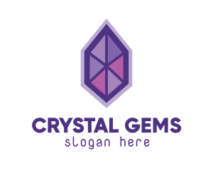 Violet Gem Jeweler logo design