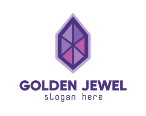 Treasure - Violet Gem Jeweler logo design
