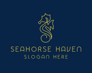 Seahorse - Premium Seahorse Brand logo design