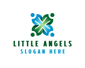 Social Worker - Volunteer Charity Group logo design