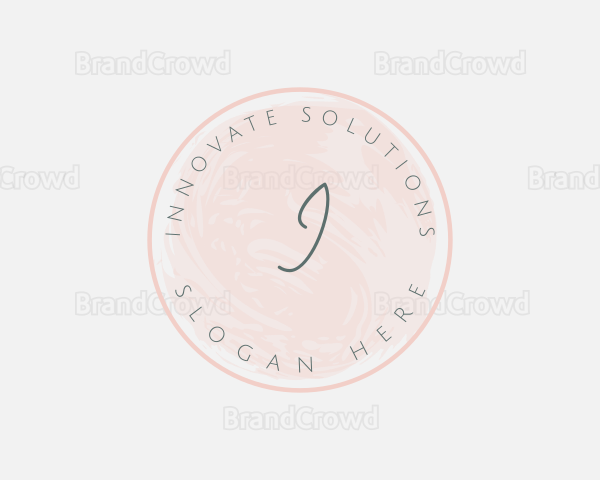 Feminine Floral Boutique Logo