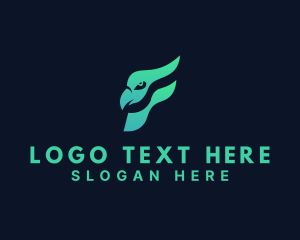 Logistics - Falcon Flight Eagle logo design