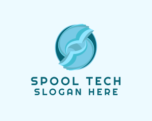 Professional Modern Tech Letter S logo design