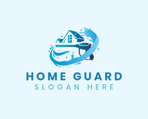 Home Pressure Washing logo design